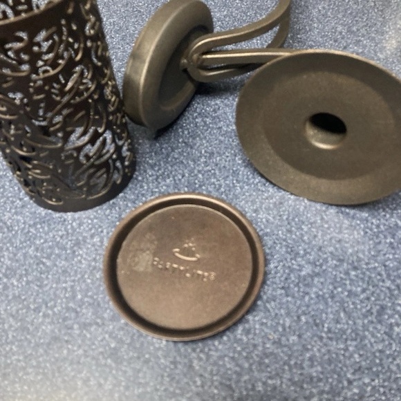 Party Lite Metal Sconces plus, cut out candle sleeve set! Vintage Bronze Finish - Picture 13 of 16